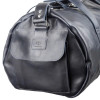 Дорожная мужская сумка из кожи Grande Pelle синяя (GP0049blue)